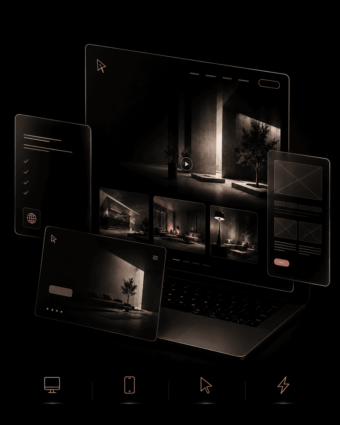 نموذج تصميم موقع