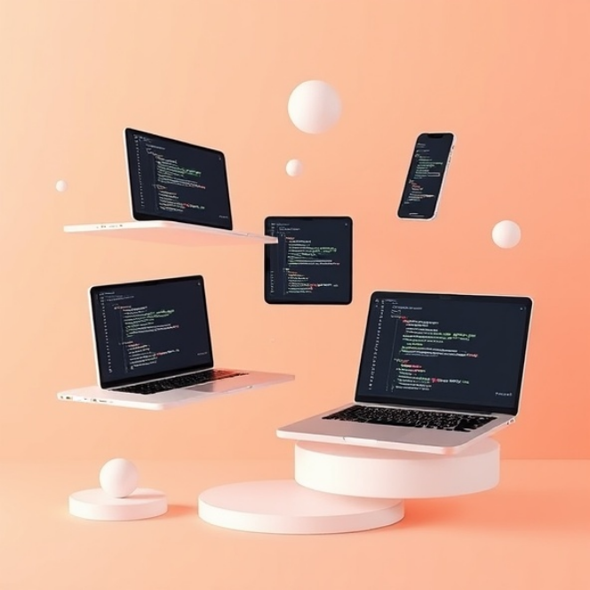 Web Development Illustration